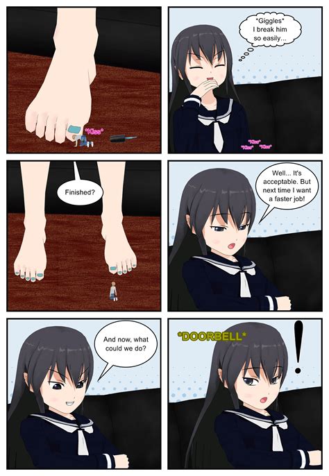 Does anybody any (good) giantess mom comics, mangas, stories。